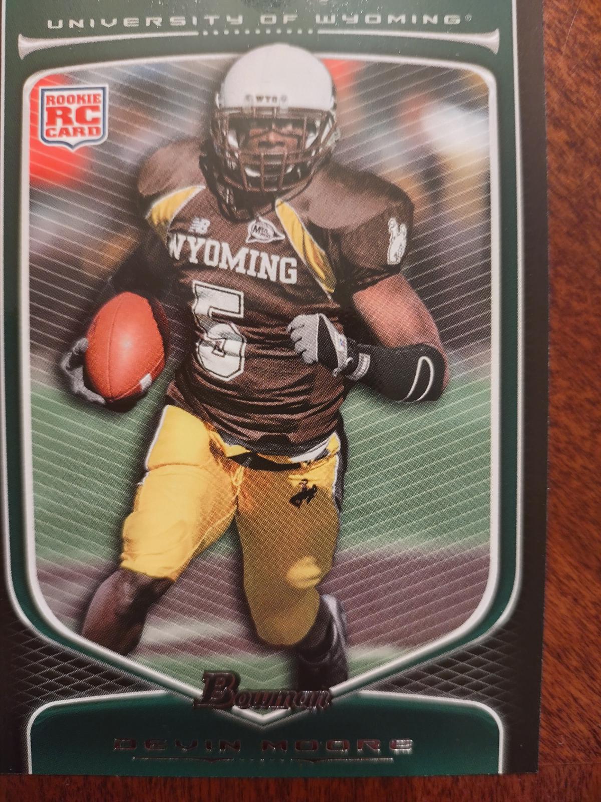 Devin Moore #208 Football Cards 2009 Bowman Draft