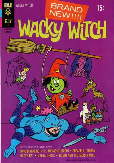 Wacky Witch #1 (1970) Comic Books Wacky Witch