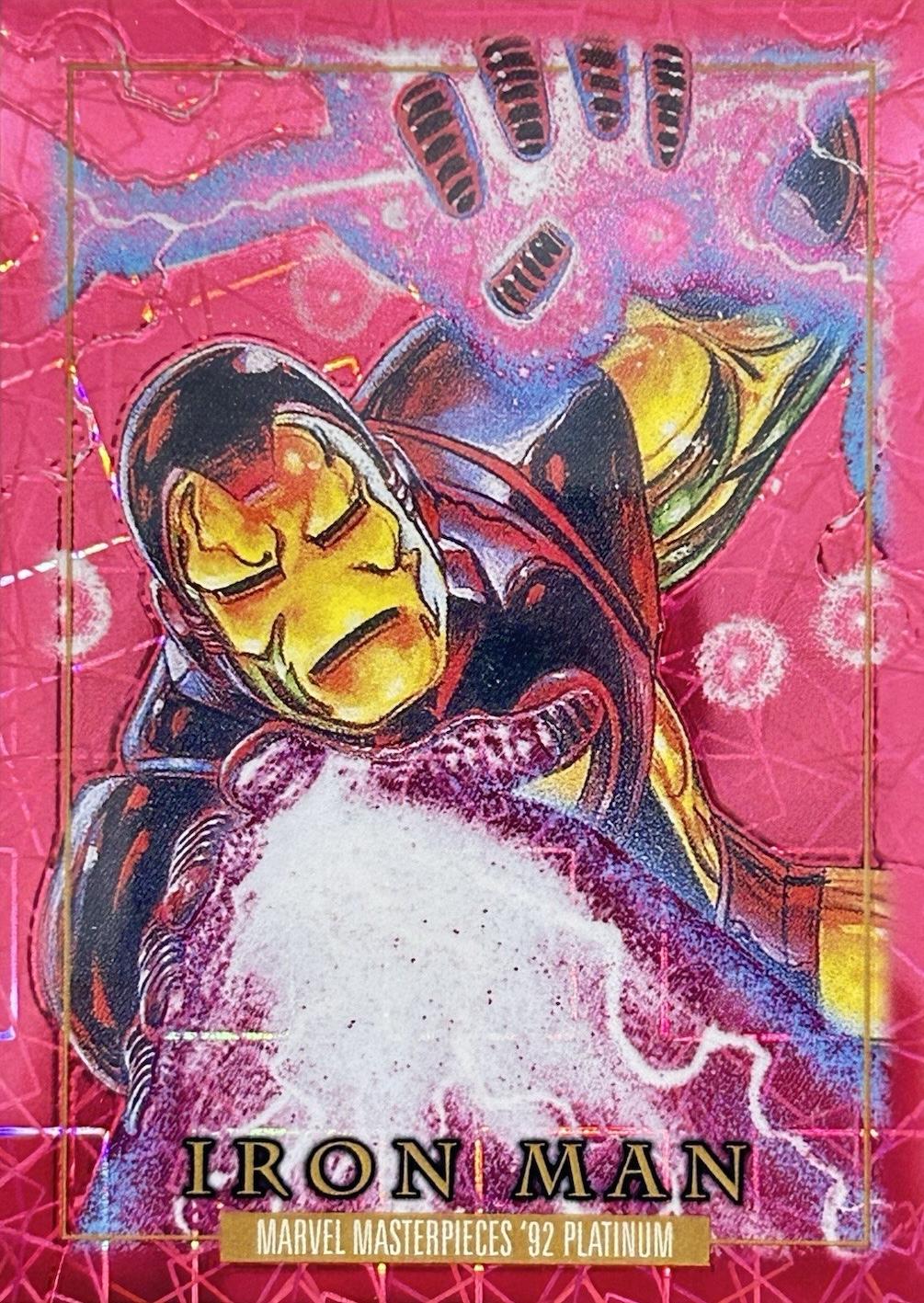 Iron Man Pink Lasers