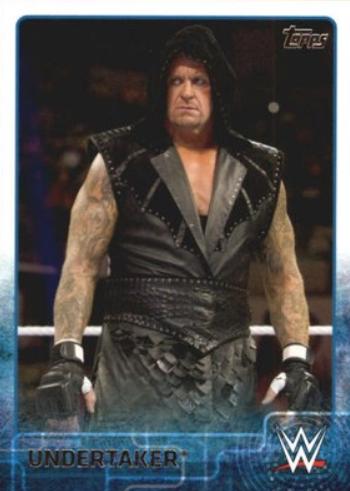 Undertaker #83 Wrestling Cards 2015 Topps WWE