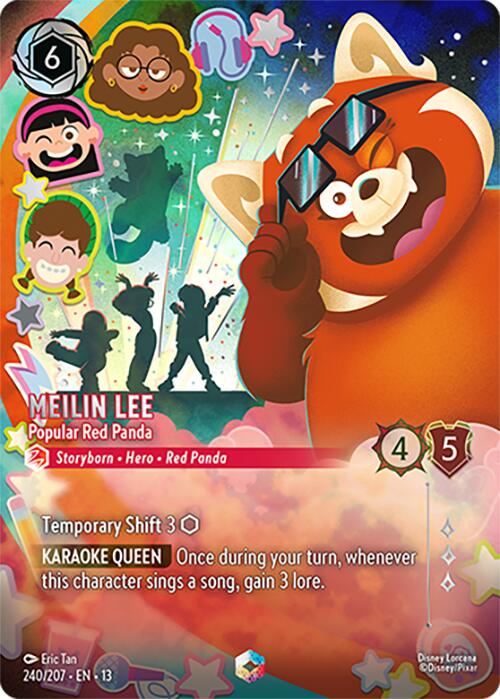 Meilin Lee - Popular Red Panda #240 Prices | Lorcana Attack of the