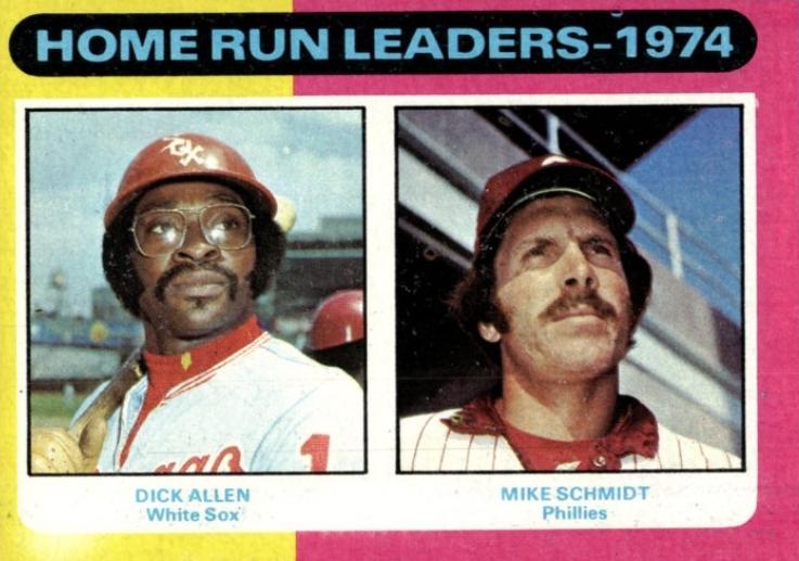 1975 1974 Home Run Leaders #307