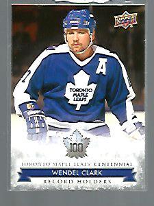 Wendel Clark #145 2017 Upper Deck Toronto Maple Leafs Centennial Hockey