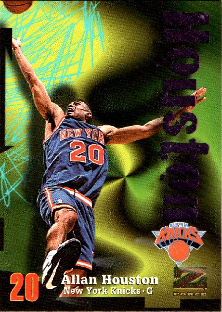 Allan Houston #98 1997-98 SkyBox Z-Force Basketball