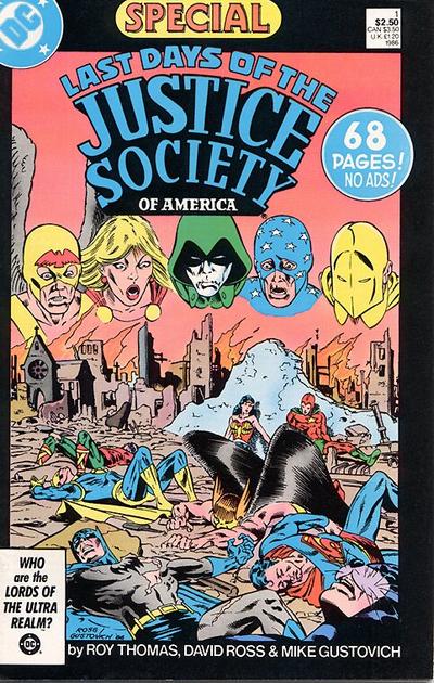 Last Days of the Justice Society Special #1 (1986) Comic Books Last Days of the Justice Society Special