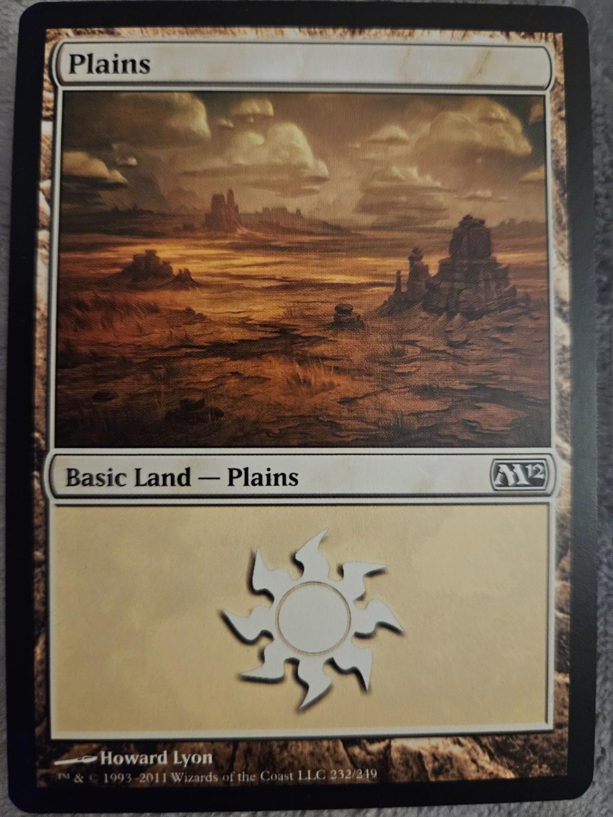 Plains #232 Magic M12