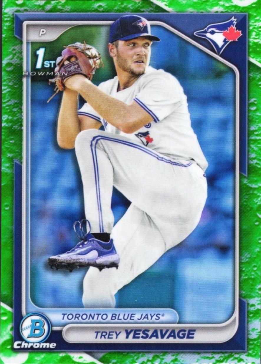 Trey Yesavage [Lunar Glow Refractor] #BDC-92 Prices | 2024 Bowman