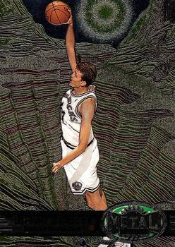 Shawn Bradley #53 Basketball Cards 1997 Metal Universe