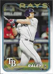Luke Raley #181 Baseball Cards 2024 Topps Prices