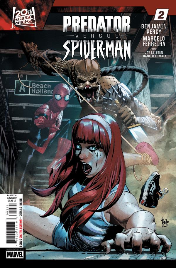 Predator vs. Spider-Man #2 (2025) Comic Books Predator vs. Spider-Man