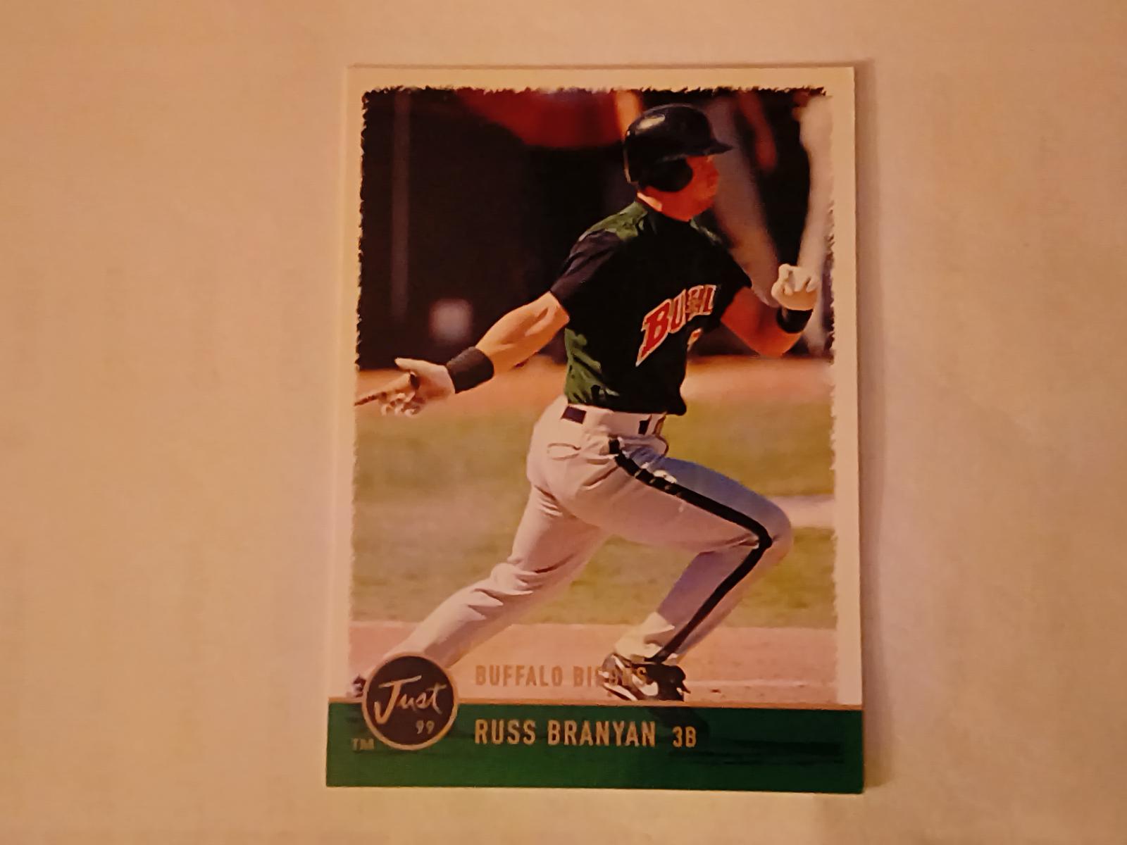 Russ Branyan #61 1999 Just Baseball