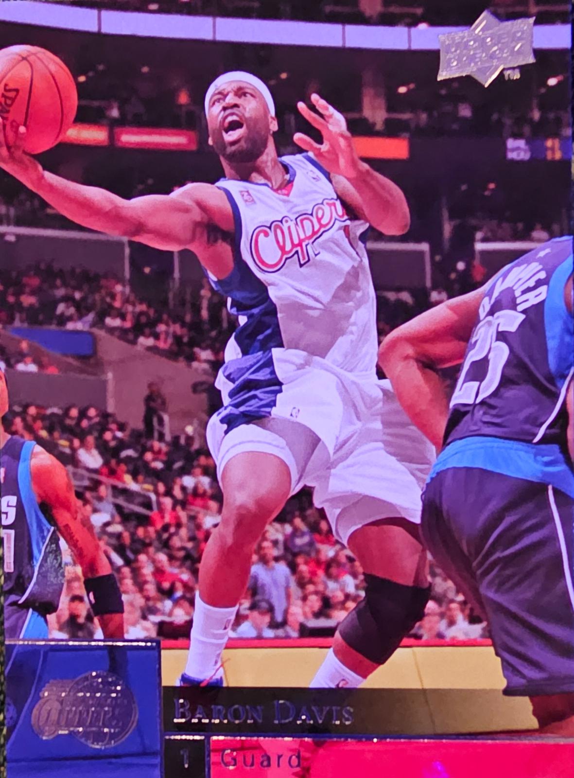 Baron Davis #74 Basketball Cards 2009 Upper Deck