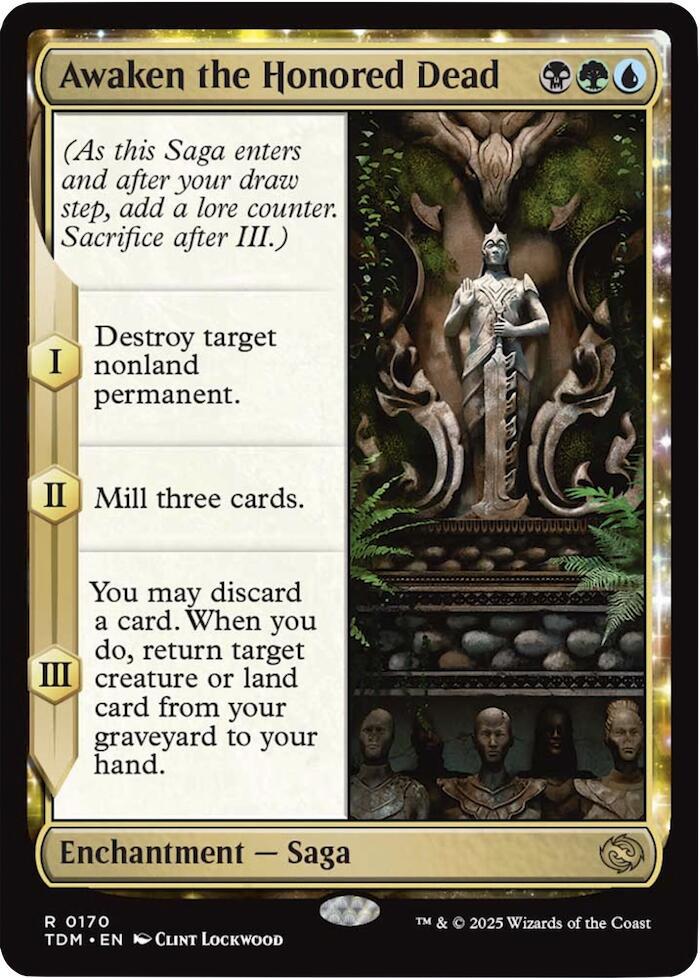 Awaken the Honored Dead #170 Magic Tarkir: Dragonstorm