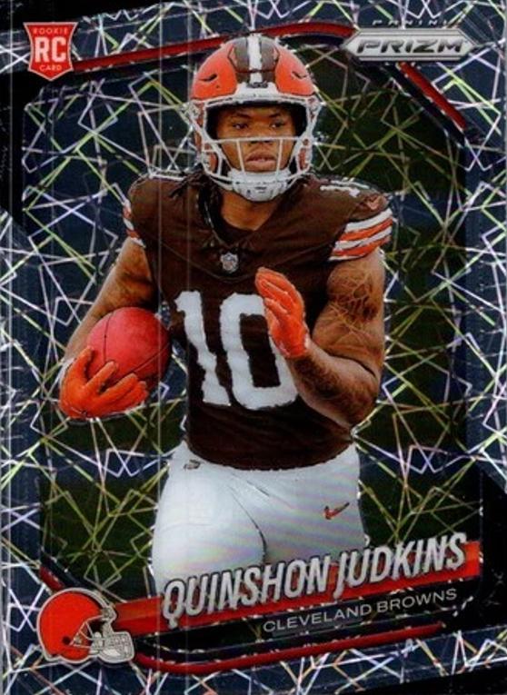 Quinshon Judkins [Lazer] #313 Prices [Rookie] | 2025 Panini Prizm
