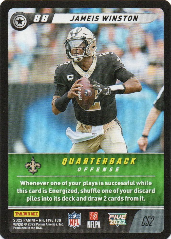 Jameis Winston #C52 2022 Panini NFL Five