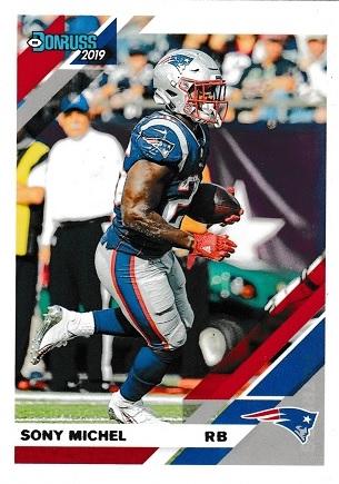 Sony Michel #163 2019 Donruss Football