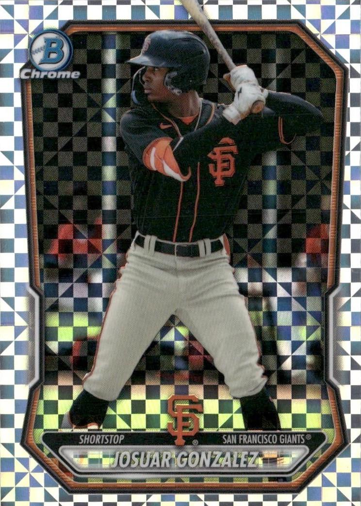 2026 Josuar Gonzalez [X-Fractor] #BCP-56