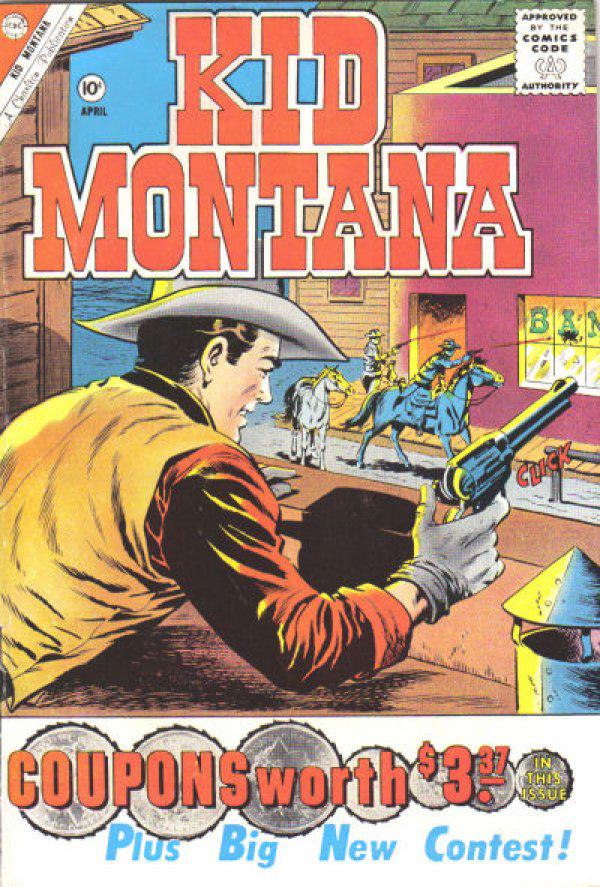 Kid Montana #28 (1961) Comic Books Kid Montana