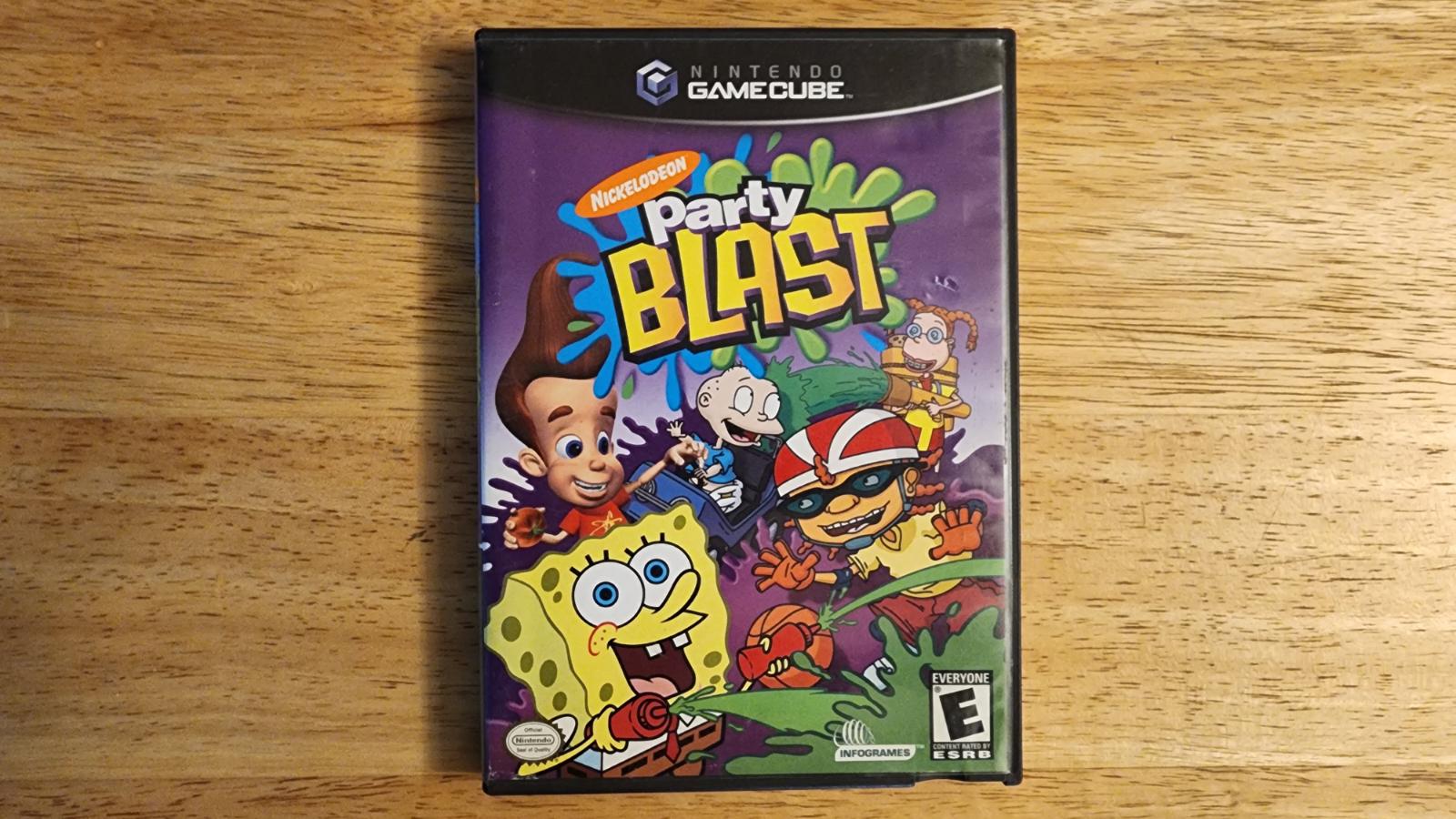 Nickelodeon Party Blast | Item, Box, and Manual | Gamecube