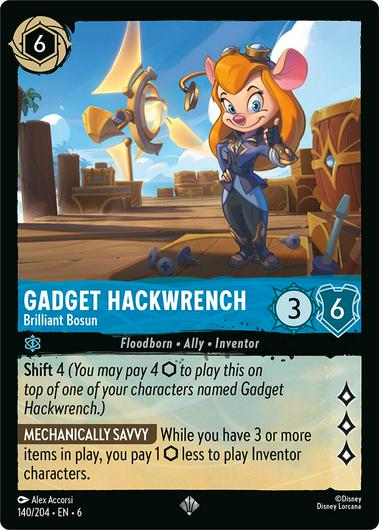 Gadget Hackwrench - Brilliant Bosun #140 Cover Art