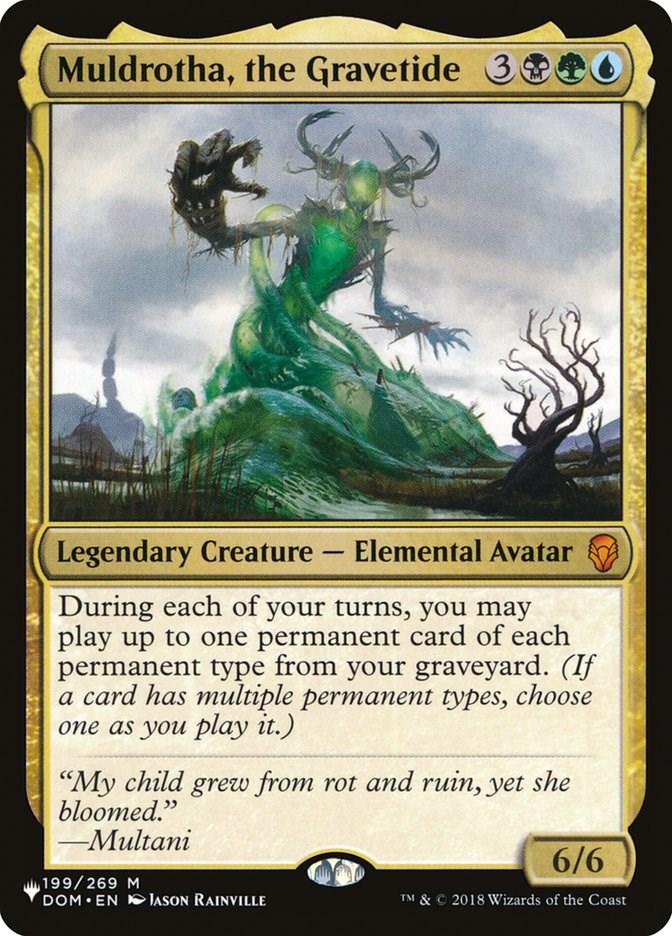 Muldrotha, the Gravetide #199 Magic The List Reprints