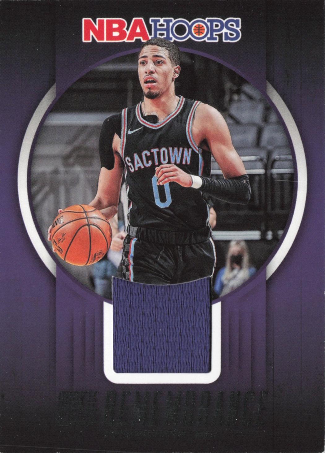 Tyrese Haliburton #RR-HAL Basketball Cards 2023 Panini Hoops Rookie Remembrance