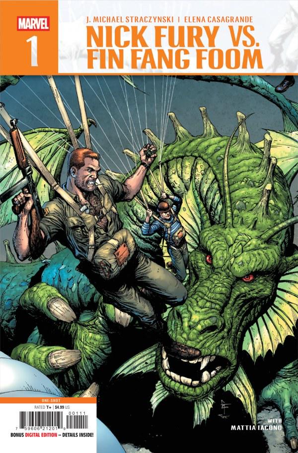 Nick Fury vs. Fin Fang Foom #1 (2025) Comic Books Nick Fury vs. Fin Fang Foom