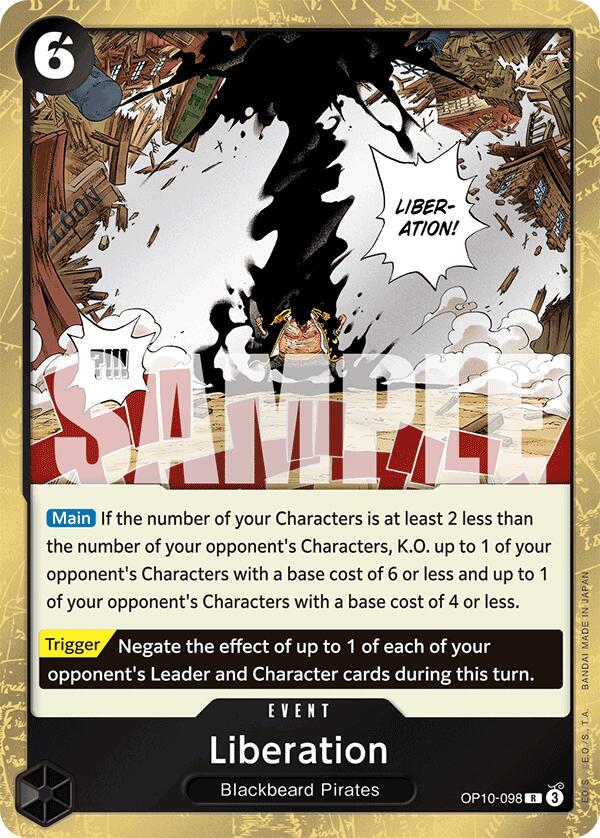 Liberation OP10-098 One Piece Royal Blood