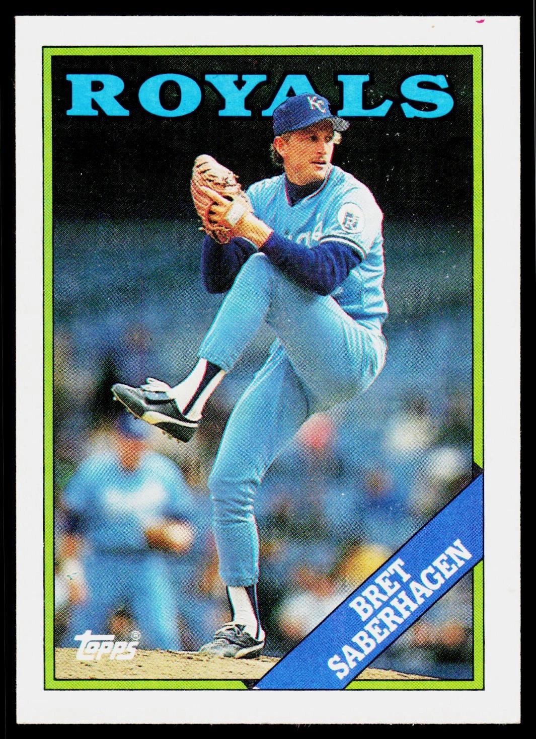 1988 Topps Bret Saberhagen #540 card