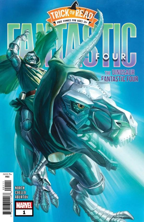 Fantastic Four: The Dinosaur Fantastic Four #1 (2024) Comic Books Fantastic Four