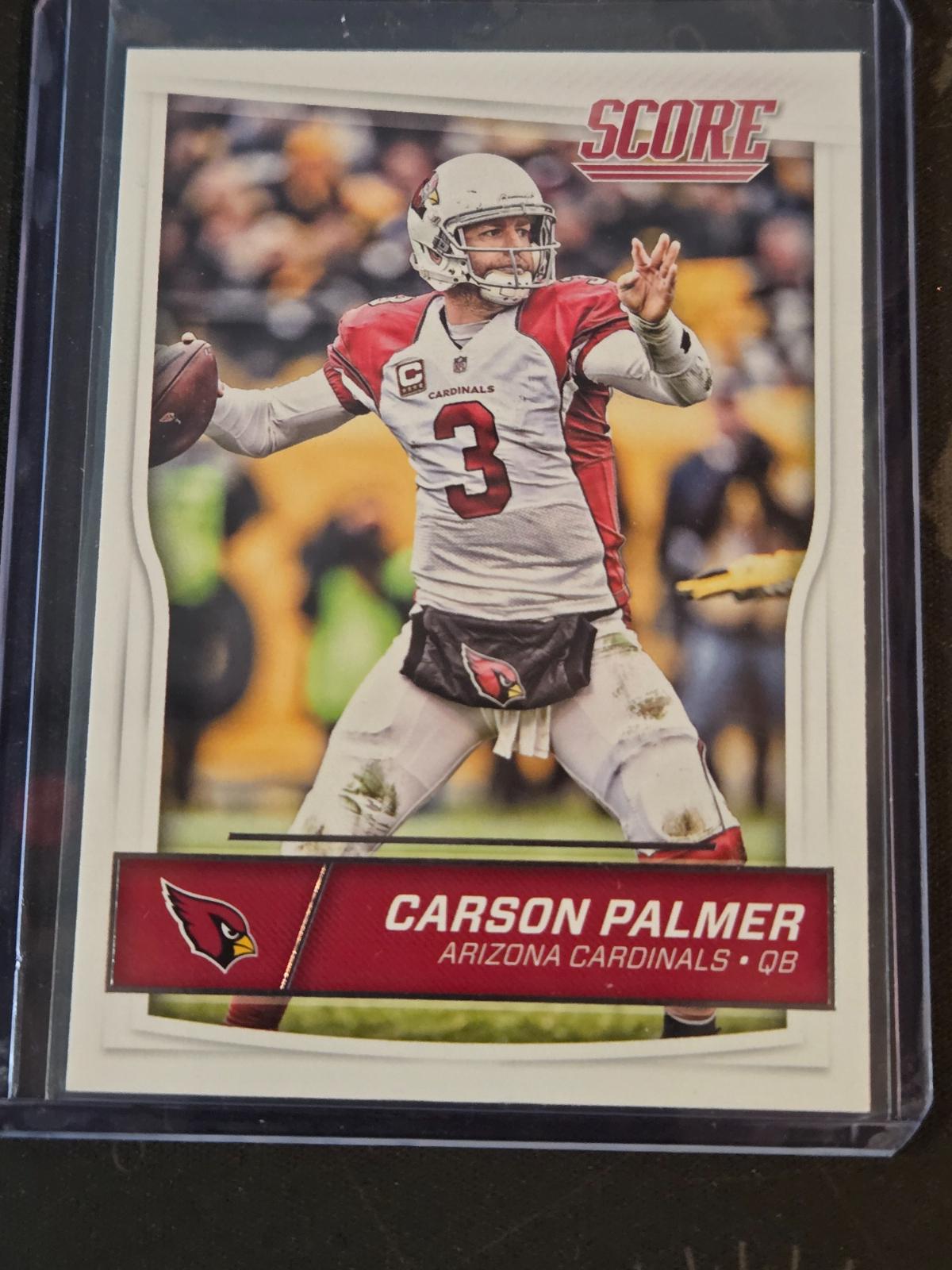Carson Palmer #1 Football Cards 2016 Panini Score
