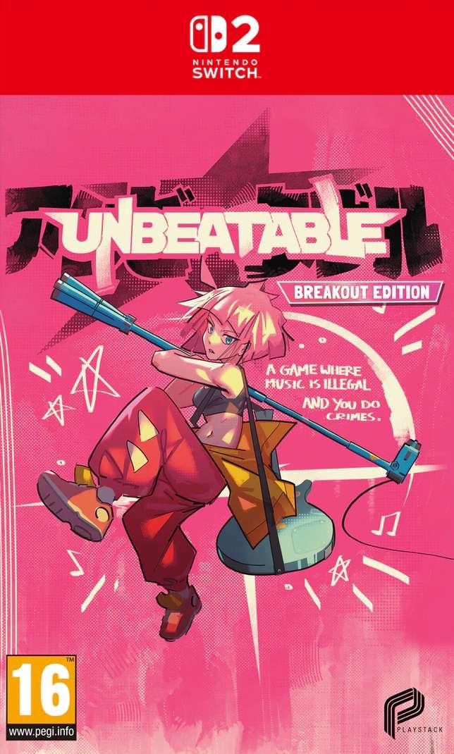 Carátula de Unbeatable Edición Breakout para Switch 2 (edición PAL España)