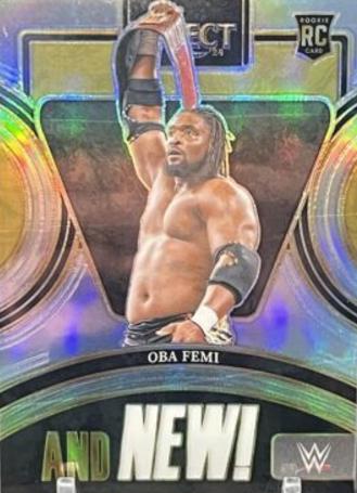 Oba Femi #5 Wrestling Cards 2024 Panini Select WWE And NEW