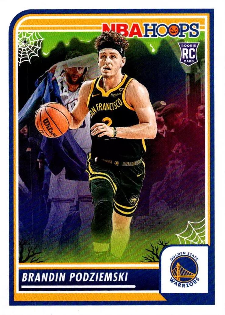 Brandin Podziemski #15 Basketball Cards 2023 Panini Haunted Hoops