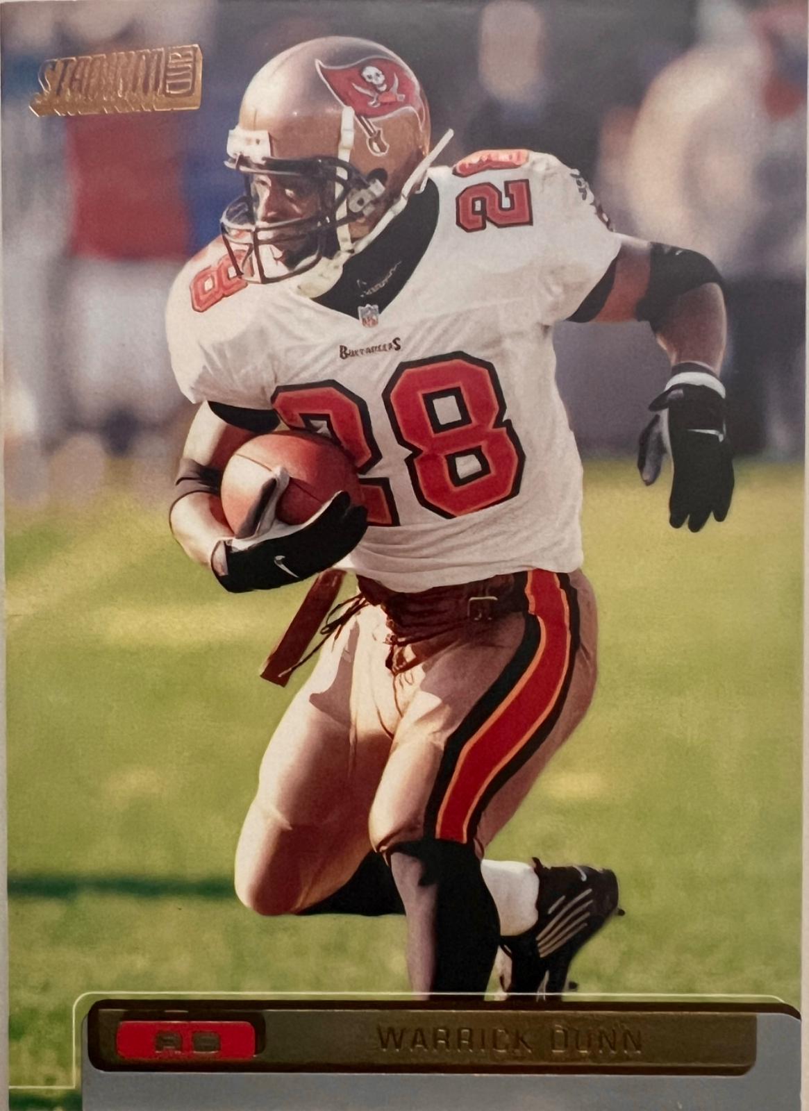 Warrick Dunn #13 Football Cards 2001 Stadium Club