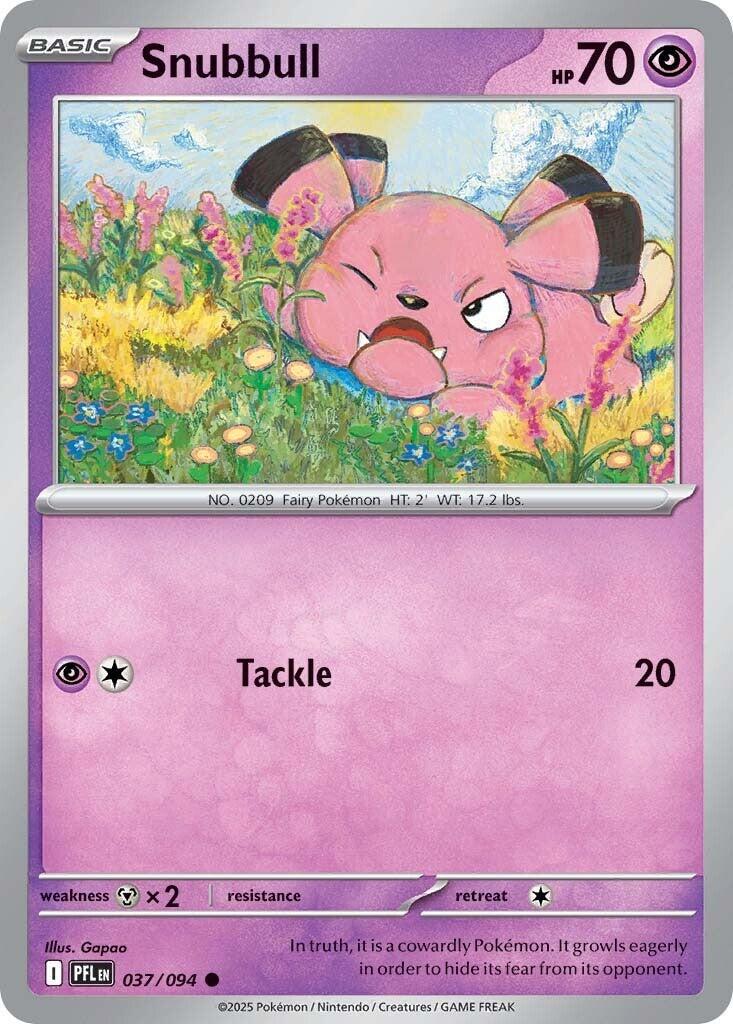 Snubbull #37 Prices | Pokemon Phantasmal Flames | Pokemon Cards
