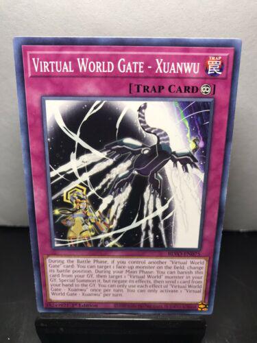 Virtual World Gate - Xuanwu BLVO-EN075 YuGiOh Blazing Vortex