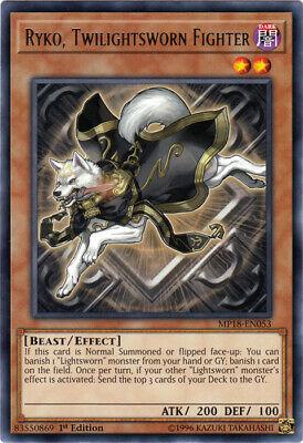 Ryko, Twilightsworn Fighter MP18-EN053 YuGiOh 2018 Mega-Tin Mega Pack