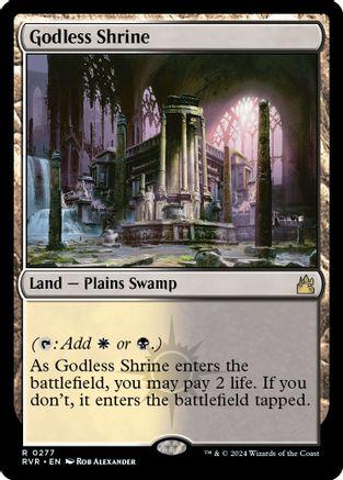 Godless Shrine #277 Magic Ravnica Remastered