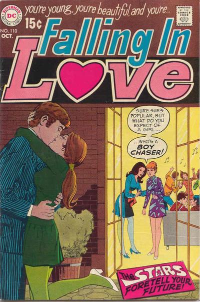 Falling in Love #110 (1969) Comic Books Falling In Love