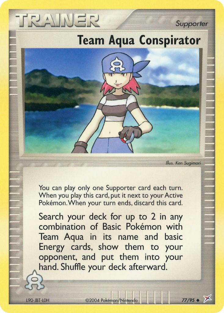 Conspirator #77 Pokemon Team Magma & Team Aqua