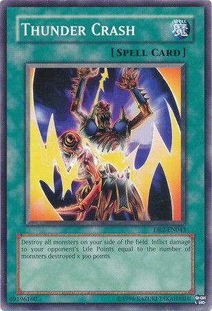 Thunder Crash DR2-EN043 YuGiOh Dark Revelation Volume 2