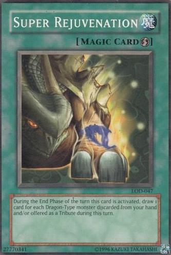 Super Rejuvenation LOD-047 YuGiOh Legacy of Darkness