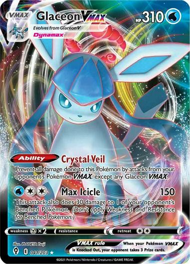 Glaceon VMAX #41 Cover Art