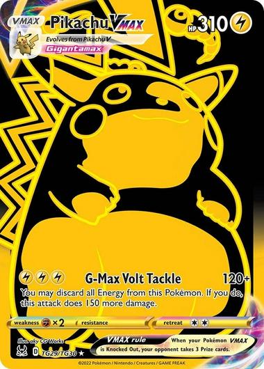 Pikachu VMAX #TG29 Cover Art