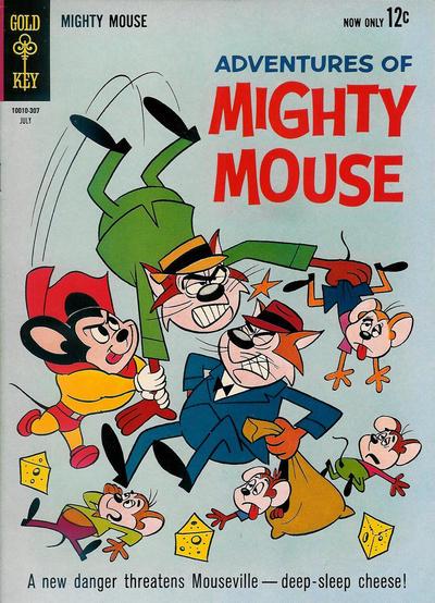 Adventures of Mighty Mouse #159 (1963) Comic Books Adventures of Mighty Mouse
