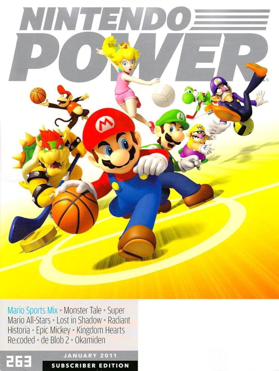 [Volume 263] Mario Sports Mix [Subscriber] Nintendo Power