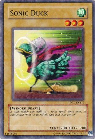 Sonic Duck DR1-EN112 YuGiOh Dark Revelation Volume 1