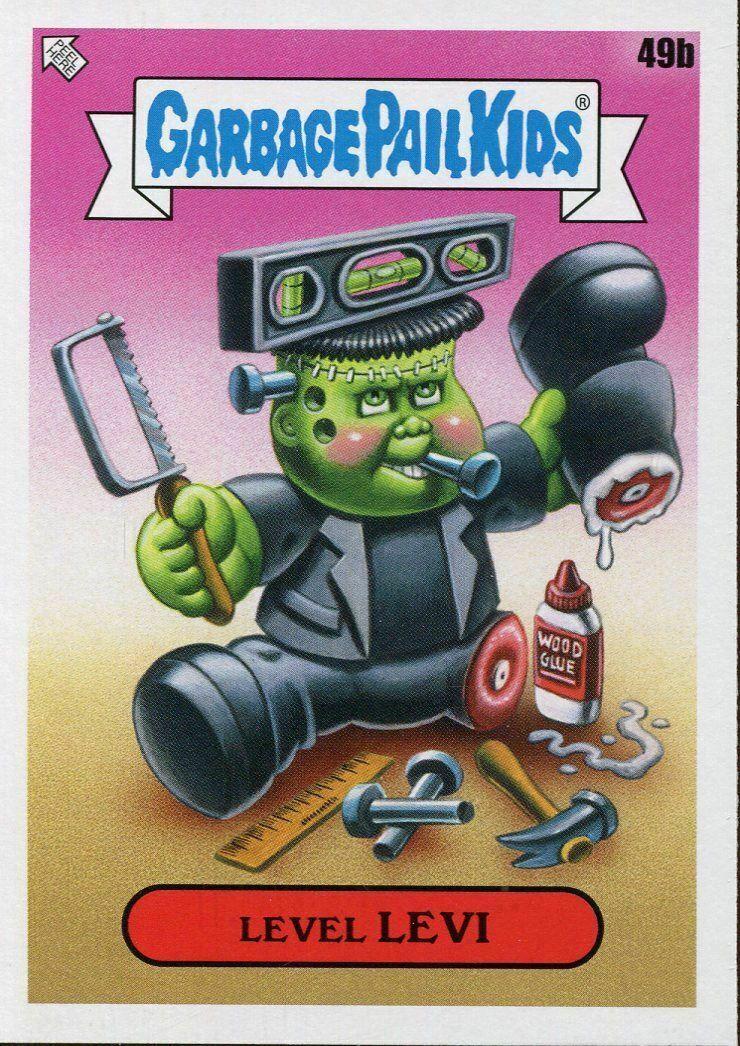 Level LEVI #49b Garbage Pail Kids Late To School
