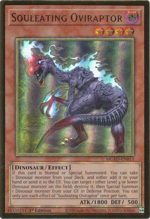 Souleating Oviraptor MGED-EN015 YuGiOh Maximum Gold: El Dorado